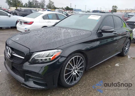 2020 Mercedes-Benz C 300 z USA, uszkodzony, nr VIN WDDWF8DB6LR534788